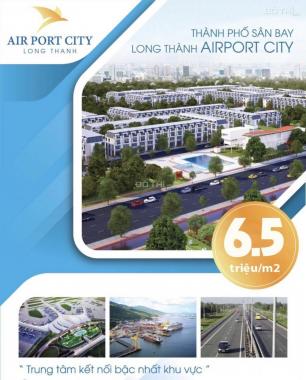 Dự án cực hot, đất vàng thành phố sân bay giá chỉ từ 6,5 triệu/m2