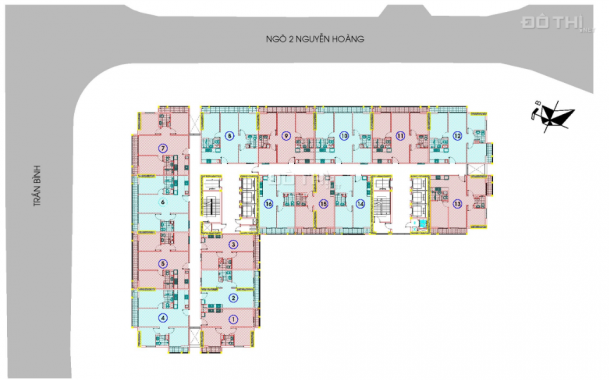 Bán căn hộ chung cư 55m2 (2PN) tại dự án An Bình Plaza Mỹ Đình, giá rẻ nhất TT, chỉ 1,1 tỷ/căn