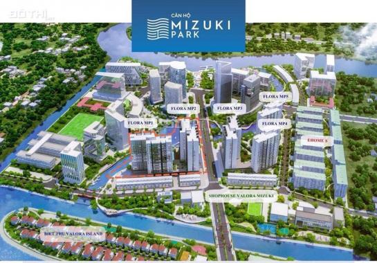 Sang nhượng lại căn hộ Mizuki Park, DT 56m2, giá 1.7 tỷ/2pn, NH hỗ trợ vay 70%. LH 0917448478 Trang