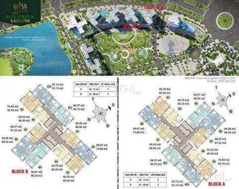 Cơ hội sinh sống và đầu tư, mở bán block hoa hậu Eco Green Sài Gòn