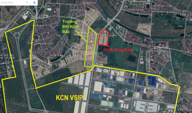Bán đất nền KCN Vsip, Từ Sơn, Bắc Ninh, giá sốc 13tr/m2, LH: 0941255234