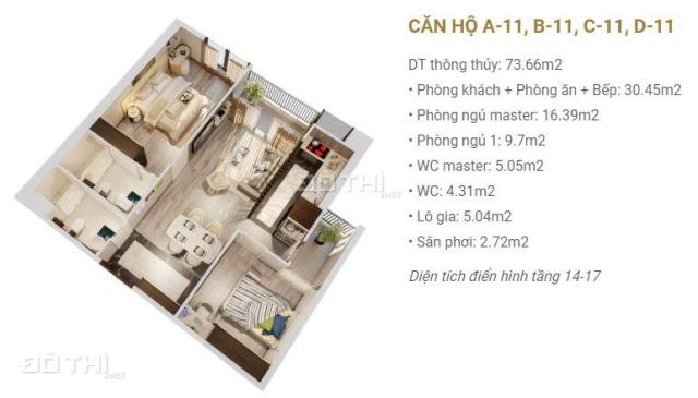 Cần bán CHCC 2PN Imperia Sky Garden (Đối diện Times), full nội thất, T6 nhận nhà. LH: 0333657919