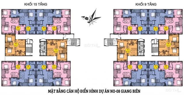 Mừng tân gia, rước xe ga, Hanhomes No08 Giang Biên nhận nhà ở ngay, trả góp chỉ từ 360tr