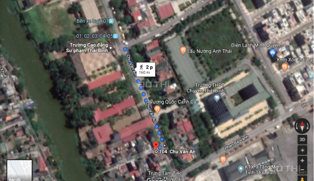 Bán nhà phường Quang Trung, TP Thái Bình, giá: 13,5 tr/m2. Liên hệ: Lê Nam 0973 389 522