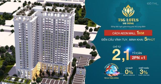 Lễ ra mắt dự án xanh, chung cư TSG Lotus Sài Đồng, Long Biên, CK 3%. Giá 23.5tr/m2 (T6/2019)