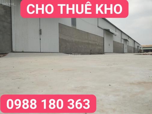 Cho thuê kho, xưởng từ 245m2 tới 1286m2 tại Trí Quả, Thuận Thành, Bắc Ninh, giá rẻ