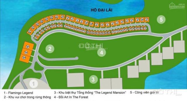 Mở bán biệt thự Bán Đảo Nam view hồ lưng tựa đồi Thông. Vốn đầu tư ban đầu 2,5 tỷ, được phép tự xây