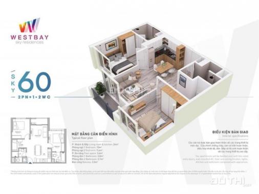 Cho thuê căn hộ chung cư Westbay - Aquabay giá tốt nhất thị trường. LH 0963522001