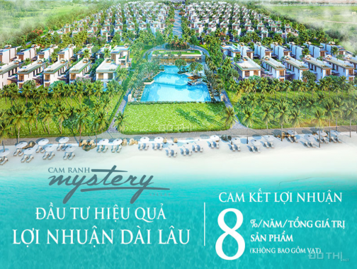 Biệt thự biển rẻ nhất Bãi Dài Cam Ranh, lợi nhuận ít nhất 8%/năm. CK ngay 20%, LH: 0903742462