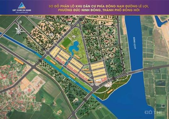 KDC Đông Nam Lê Lợi, TP Đồng Hới hiện chỉ còn chưa tới 7 nền nhanh tay sở hữu ngay vị trí vàng
