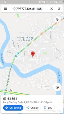 Cơ hội đầu tư khu đất vàng trên MT đường số 1 Nguyễn Duy Trinh, giá chỉ 41 tr/m2. LH: 0394878484