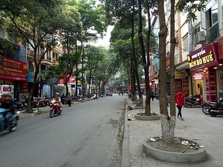 Mặt phố Trần Nguyễn Đán - Kinh doanh cafe sầm uất - View ngã tư - 7 tầng thang máy