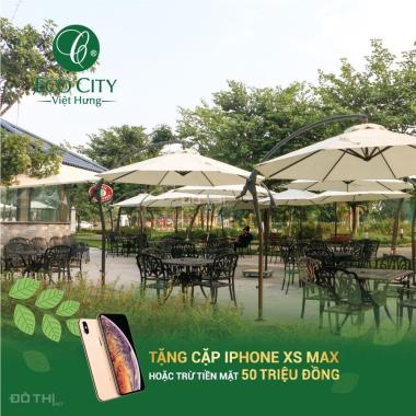 Quà tặng 200 triệu, CK 11% và tặng ngay 1 cây vàng hoặc 1 cặp Iphone khi mua Eco City Việt Hưng