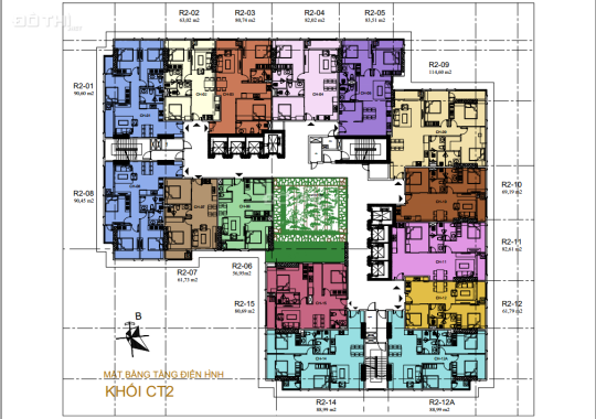 Bán gấp căn góc 3 PN 99,27m2, view bể bơi biệt thự Ciputra, giá 3,3 tỷ. Nhận nhà ngay, 0906.222.055