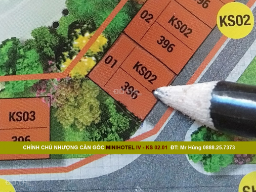 Nhượng căn góc khách sạn IV, KS 02.01, MT K/S 5 sao FLC Quảng Bình