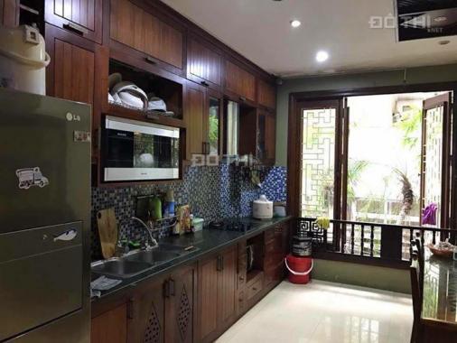 Cần bán nhà hồ Đền Lừ 55m2, MT 4.5m, 5 tầng, ô tô, kinh doanh, nhìn vườn hoa