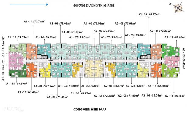 Bán căn hộ chung cư tại Depot Metro Tham Lương, Quận 12, Hồ Chí Minh, DT 87m2, giá 2.35 tỷ