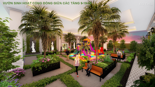 Sunshine Garden Vĩnh Tuy - Ban mai trong vườn phố