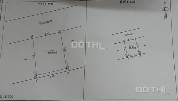 Phân lô, ô tô tránh, hai thoáng, MT vô đối, 57m2, 3.65 tỷ Giải Phóng, Hoàng Mai