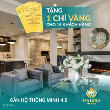 Hot! 28/7 chính thức cất nóc căn hộ TSG Lotus Sài Đồng, chỉ 2,1 tỷ/căn 3 PN, cơ hội nhận ngay 100tr