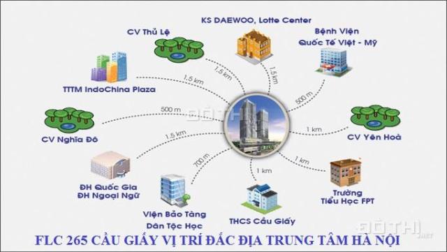 Cho thuê căn hộ chung cư tại dự án FLC Twin Towers, Cầu Giấy, Hà Nội, diện tích 120m2, giá 11 tr/th