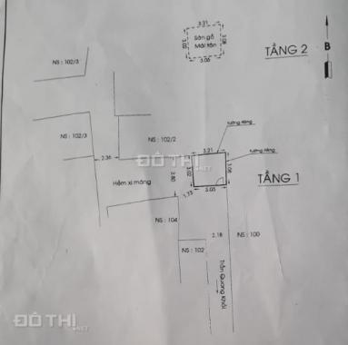 Nhà sát MT 3x4m, 1 lầu 102/1 Trần Quang Khải, SHR, chốt giá 1,12 tỷ - 0904.897.891