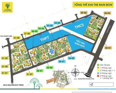 Vinhome Grand Park, giá rẻ mà sang, chỉ từ 800 tr/căn