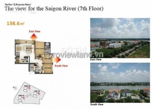 Chủ nhà có việc cần bán căn hộ Xi Riverview 145m2, 3 phòng ngủ, giá tốt