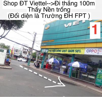 Bán đất MT đường Mạc Thiên Tích (Phía 30/4 rẽ về Nguyễn Việt Hồng, nằm đối diện trường ĐH FPT)