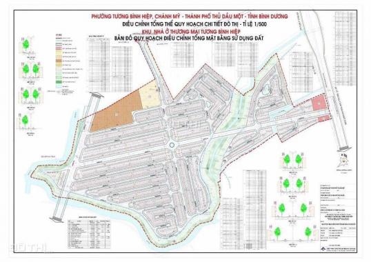 Khu nhà ở đô thị Tương Bình Hiệp, Thủ Dầu Một, giá mềm cho khách đầu tư, 9,9 tr/m2, 0908884600