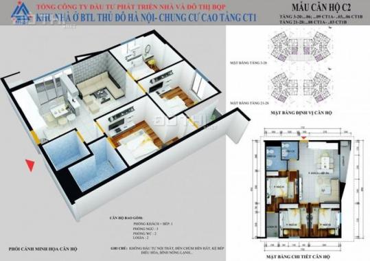 Bán căn hộ chung cư tại Đường Quang Trung, Phường Yên Nghĩa, Hà Đông, Hà Nội, diện tích 62m2