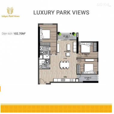 Cập nhật bảng hàng mới nhất Luxury Park View, toàn bộ căn tầng đẹp view công viên