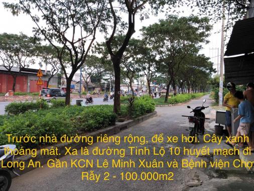 Bán nhà mặt phố tại Đường Tỉnh Lộ 10, xã Lê Minh Xuân, Bình Chánh, Hồ Chí Minh, diện tích 122m2