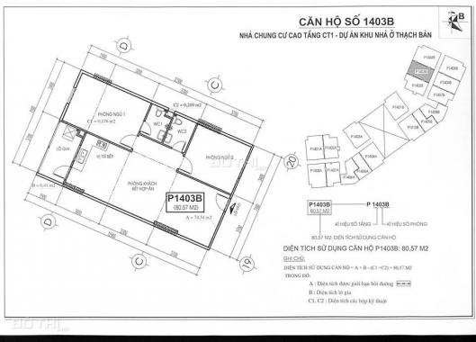 Bán căn hộ 99.12m2, 80m2, 75m2 tòa CT1 dự án khu nhà ở quân đội Thạch Bàn, Long Biên HN, 0967707876