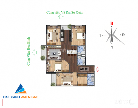 Bán căn hộ Lạc Hồng Lotus 2, diện tích từ 95m2 - 133m2, tầng 7, 11, 16, 17, 19