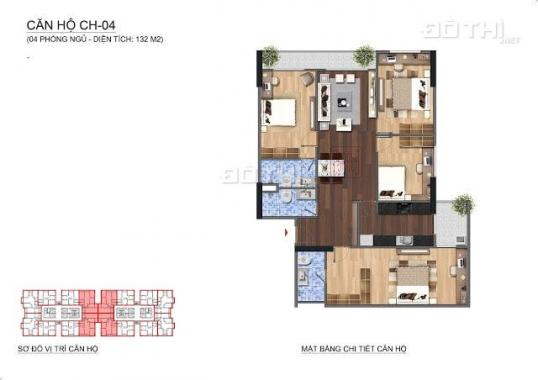 Bán căn hộ Lạc Hồng Lotus 2, diện tích từ 95m2 - 133m2, tầng 7, 11, 16, 17, 19