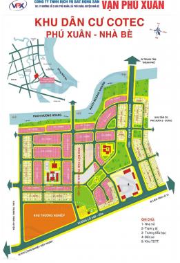 Cần bán nền nhà phố Cotec Phú Xuân A2 đường 12m, 83.5m2, giá 3.2 tỷ, LH 093349050