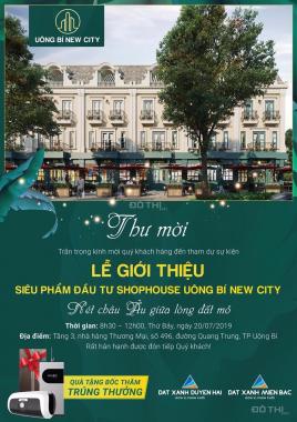 Sự kiện mở bán Shophouse Uông Bí New City