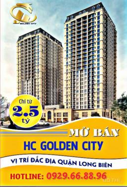 HC Golden City - không gian sang trọng - vị trí số 1 Long Biên