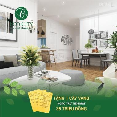 Bán căn hộ full nội thất cao cấp liền tường dự án Eco City Việt Hưng, CK 11% + 1 cây vàng