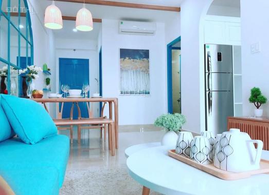Santorini mang hòn đảo thiên thần về với không gian sống tại căn hộ Mỹ Phúc, quận 8