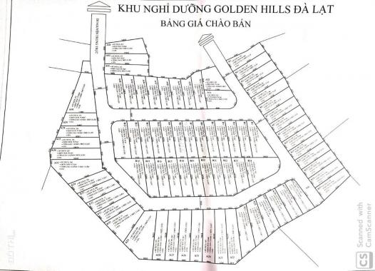 Mở bán 80 căn hộ cao cấp liền kề dự án Golden Hills, giá từ 4,8 tỷ