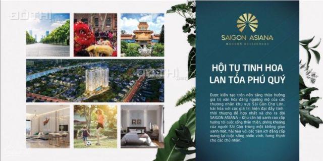 Dự án mới cao cấp tại Quận 6, Saigon Asiana trên đường Nguyễn Văn Luông, LH: 0978847478