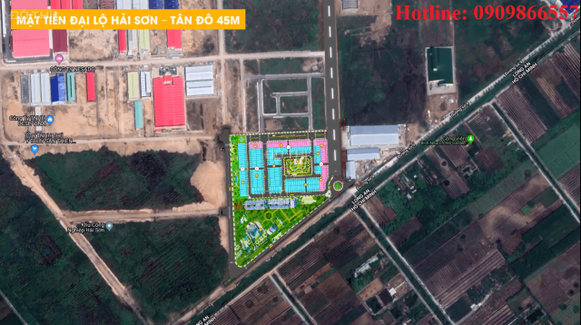 Khu đô thị Galaxy Hải Sơn - Phố vàng chuyên gia 2019 chính thức mở bán GĐ1. Giá rẻ chỉ 1,5 tỷ/1 lô