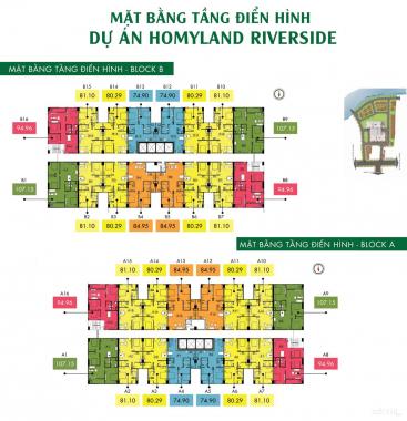 Mở bán căn hộ thực tế Homyland Riverside, ngay trung tâm quận 2