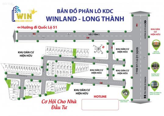 Mở bán 70 nền đất đã có sổ hồng riêng mặt tiền QL51, gần sân bay quốc tế Long Thành, Đồng Nai