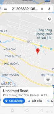 Giá 560tr - 70m2 thổ cư 100% cách sân bay Nội Bài 2km. Liên hệ: 0823330001