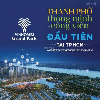 Bán căn hộ chung cư tại dự án Vinhomes Grand Park quận 9, Quận 9, Hồ Chí Minh. DT: 65m2, giá 1,8 tỷ