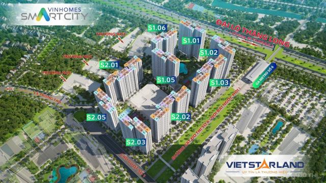 Chính chủ cần bán căn hộ 43m2 Vinhomes Smart City - Giá tốt nhất, LH: 0978406969