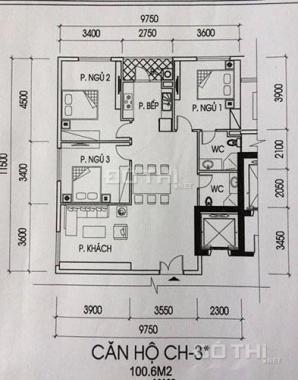 Căn góc 100.6m2 tòa A2 IA20 Ciputra chủ nhà cần bán gấp với giá gốc 18.5 tr/m2 + chênh thấp
